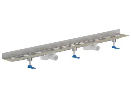 DALLMER caniveau de douche CeraLine Nano L 1800mm, DN 50 hauteur totale 68mm