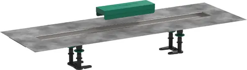 hansgrohe uBox kit dinstallation universel, 80cm, pour kit de finition de caniveau de douche