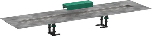 hansgrohe uBox kit dinstallation universel, 100cm, pour kit de finition de caniveau de douche