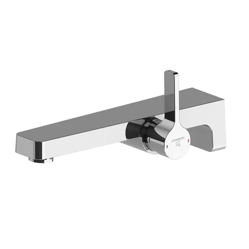 Steinberg Série 230 robinetterie de lavabo, set complet, incl. corps dencastrement, saillie 205mm