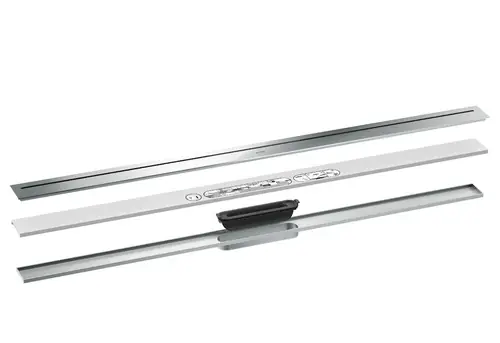 hansgrohe AXOR Drain, set de finition pour caniveau, 1200mm