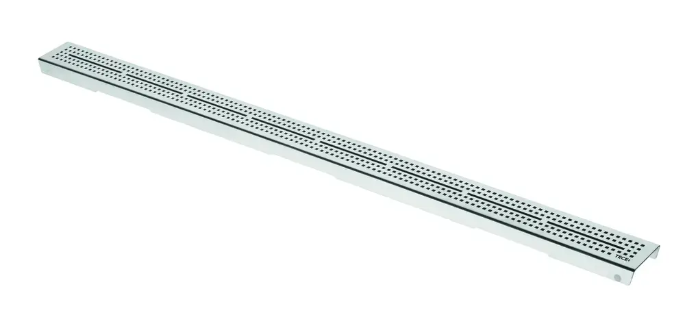 Grille design TECEdrainline "quadratum" pour receveurs de douche droits, 1500mm