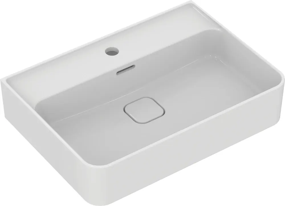 Ideal Standard Strada II lavabo 600mm, 1 trou pour robinet, avec trop-plein, poli