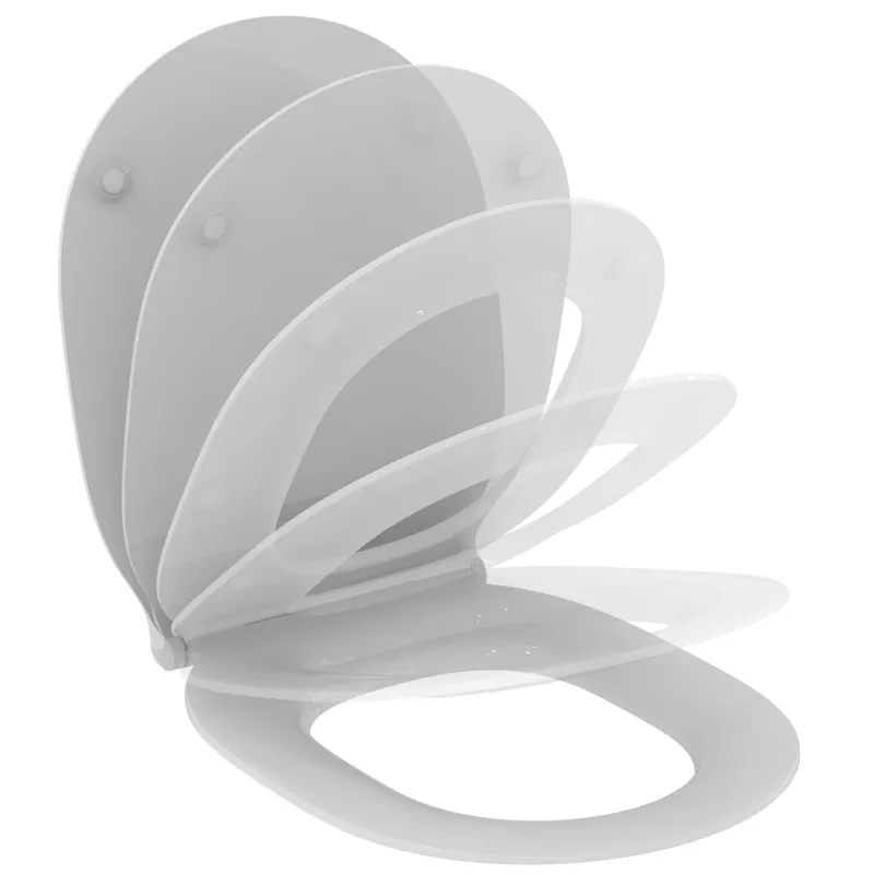 Ideal Standard Connect Air Siège de WC, Softclose, Sandwich, blanc