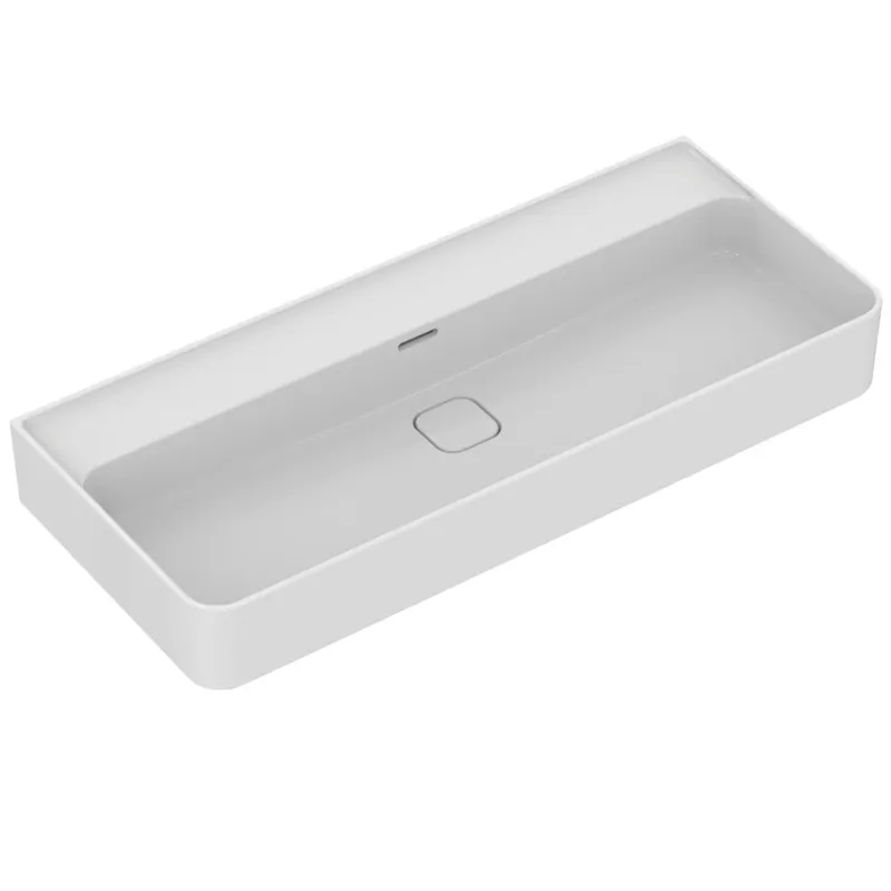 Ideal Standard Strada II lavabo 1000mm, sans trou pour robinet, avec trop-plein, poli