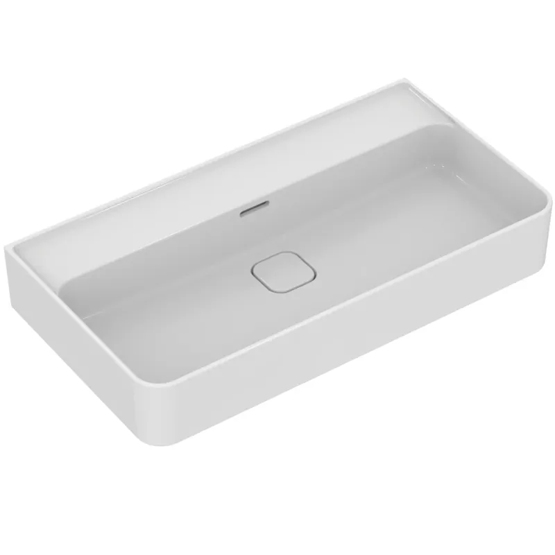 Ideal Standard Strada II lavabo 800mm, sans trou pour robinet, avec trop-plein, poli