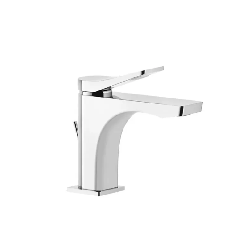 Gessi Rilievo, mitigeur monocommande de lavabo version XL (D42 mm), avec vidage 1 1/4, saillie 131 mm
