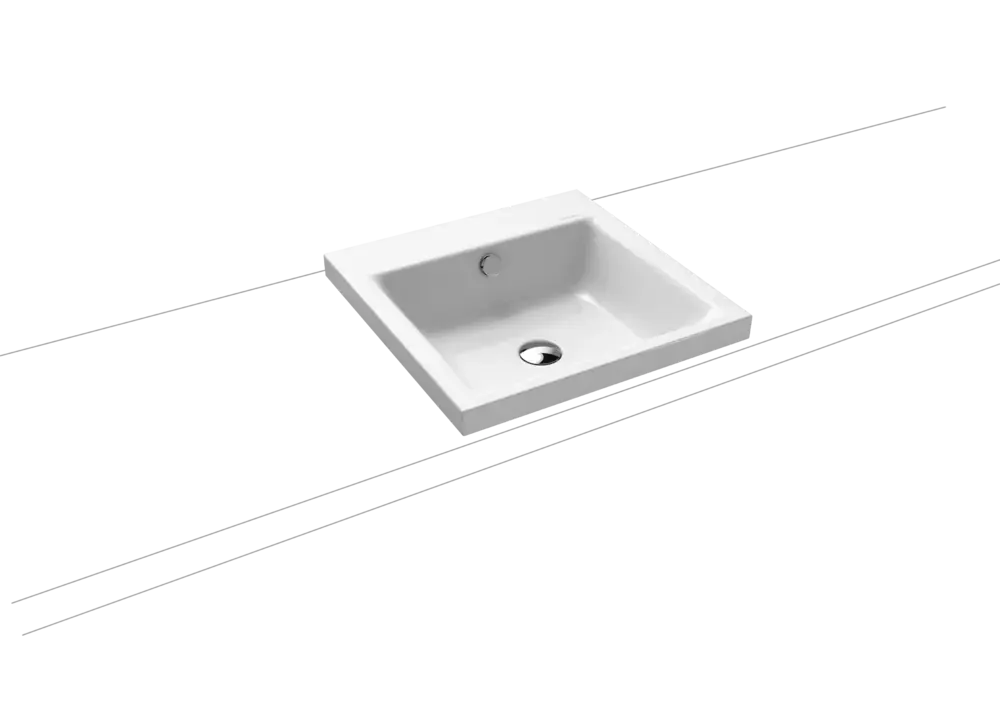 KALDEWEI PURO Lavabo à poser sur pied 3153 460x460x40 mm
