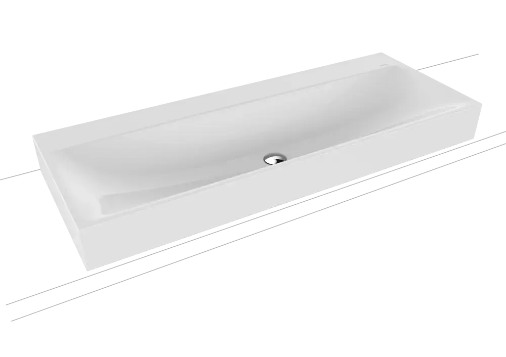 KALDEWEI SILENIO Lavabo à poser SILENIO 3049 1200x460x120 mm