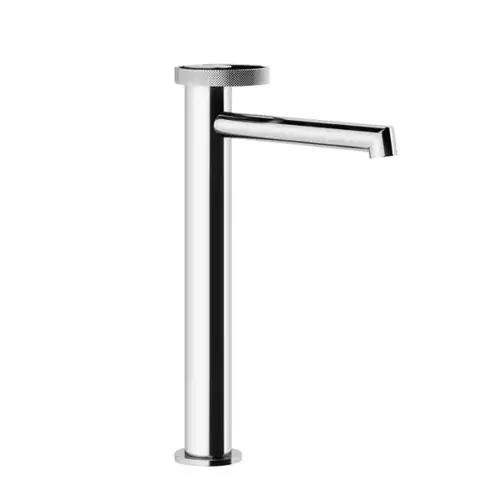 Gessi Anello, mitigeur monocommande de lavabo, version haute, sans vidage, saillie 174mm