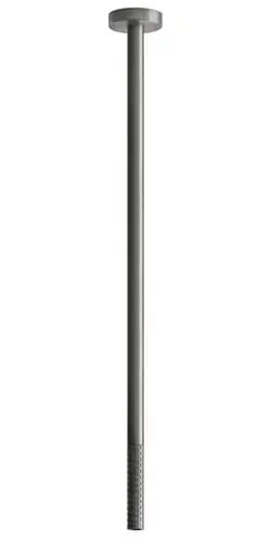 Gessi316 Meccanica bec plafonnier pour lavabo 1/2, peut être combiné avec un mitigeur ou un capteur, longueur 1600 mm, ne peut pas être installé ultérieurement