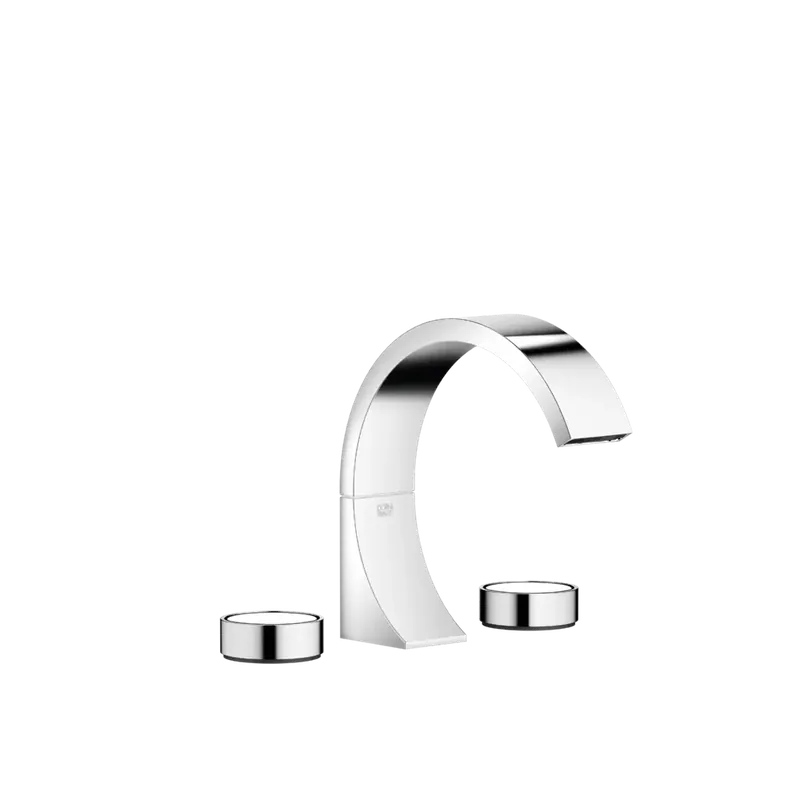 Dornbracht CYO Mélangeur de lavabo à trois trous avec garniture d‘écoulement, saillie 167mm