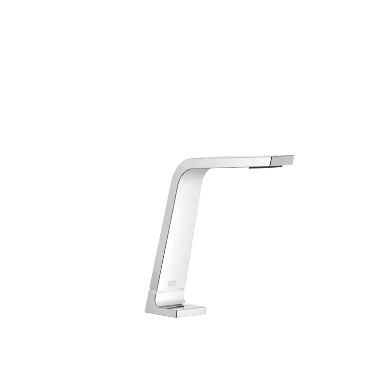 Dornbracht CL.1 Bec déverseur pour lavabos sans garniture de vidage, saillie 160mm, hauteur de robinetterie 204mm