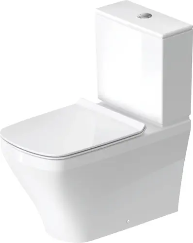 Duravit, WC au sol DuraStyle Kombi 72 cm, à fond creux position, pour réservoir à poser, sortie Vario