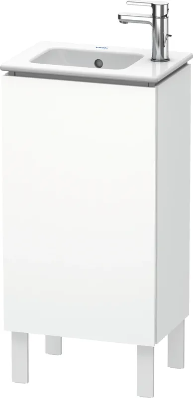 Duravit L-Cube Meuble sous-lavabo vertical, 1 porte, charnière à gauche, 420x704x294mm