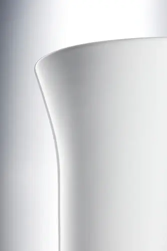 Tulip blanc lavabo à poser pour montage mural, largeur 500mm, sans trou pour robinet, sans trop-plein