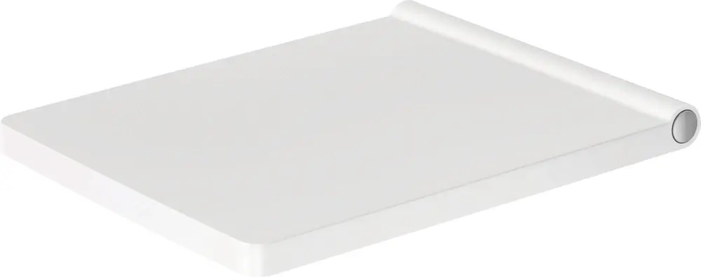 Siège de WC Duravit Vero Air, charnières en acier inoxydable, sans soft close