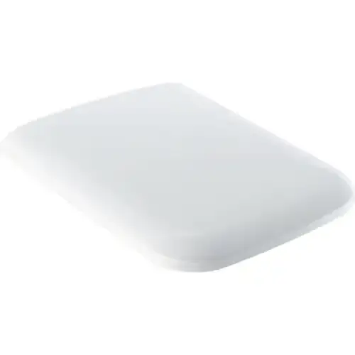 Siège de WC Geberit iCon Square, blanc, avec dispositif d‘abaissement automatique