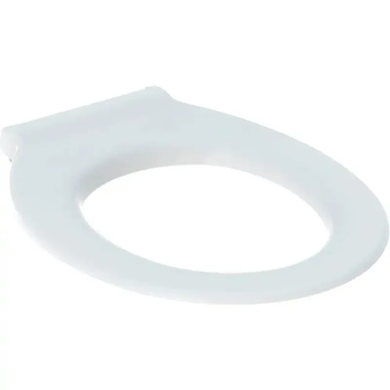 Siège de WC adaptable Geberit Renova n° 1 Comfort, sans barrière, antibactérien, fixation par le haut