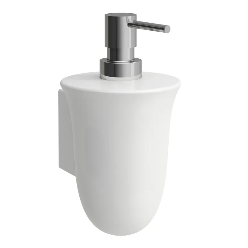 LAUFEN The New Classic Distributeur de savon, céramique saphir