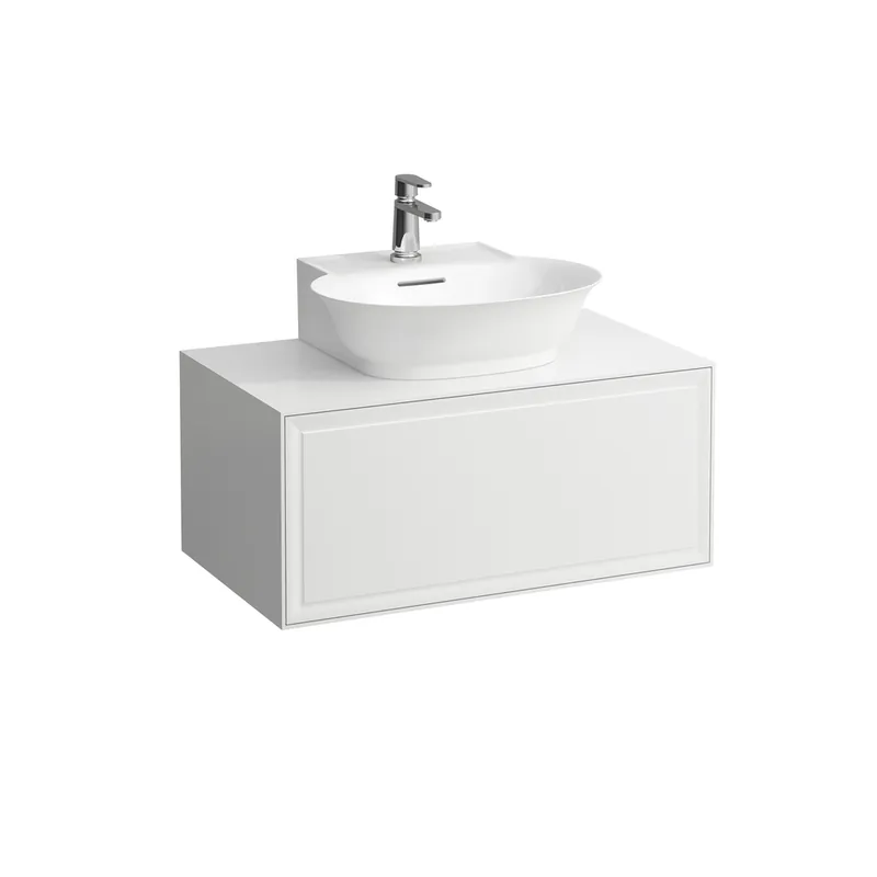 LAUFEN The New Classic Sideboard, 1 tiroir, 775x455x345mm, pour lave-mains à poser H816852