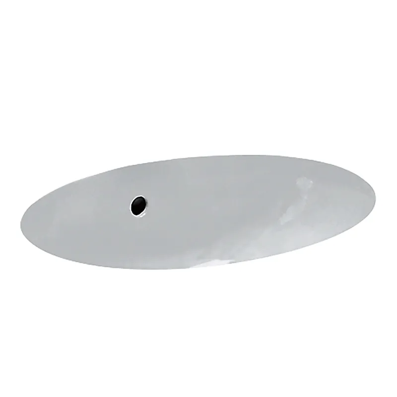 LAUFEN Birova lavabo encastré, par le bas, sans trou pour robinet, avec trop-plein, 530x405mm