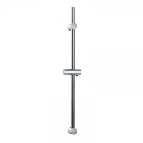 HSK Barre de douche, ronde, variable, chromée