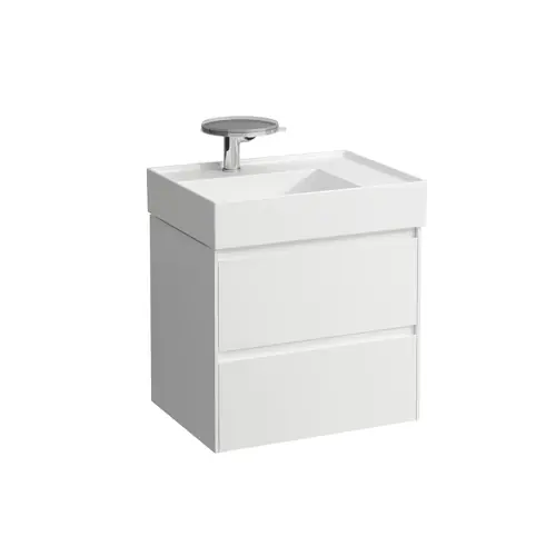 LAUFEN LANI pour Kartell Meuble sous-lavabo, 2 tiroirs, 585x450x515mm, pour H810334