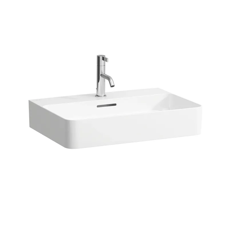 LAUFEN VAL lavabo à poser, 1 trou pour robinet, avec trop-plein, US fermé 600x420mm