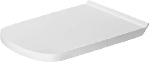 Siège de WC Duravit DuraStyle, version allongée, charnières en acier inoxydable