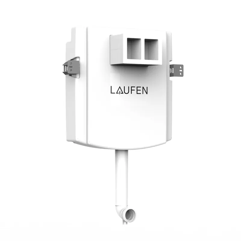 LAUFEN Installation System TW101 Boîte de rinçage encastrée, pour WC au sol, rinçage à 2 quantités 6-/3 Betteres