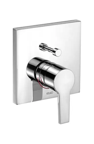 KEUCO EDITION 11 Mitigeur monocommandé encastré pour 2 consommateurs avec dispositif de sécurité, chromé