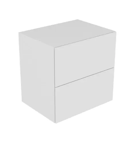 KEUCO EDITION 11 Sideboard, 2 tiroirs à casseroles, 700x700x535mm