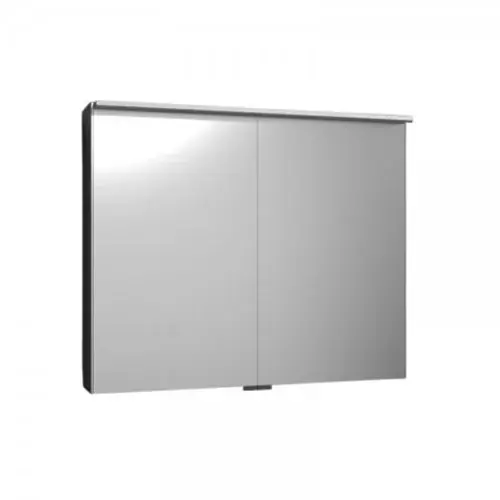 Armoire de toilette burgbad Yumo avec éclairage horizontal LED, largeur 806mm