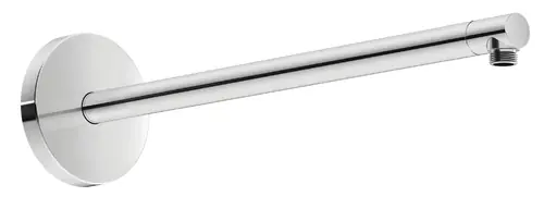Bras de douche Duravit, rosace ronde, 485mm, chrome brillant