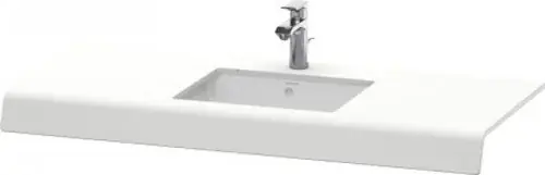 Console Duravit DuraStyle 828C, 1200mm avec une découpe