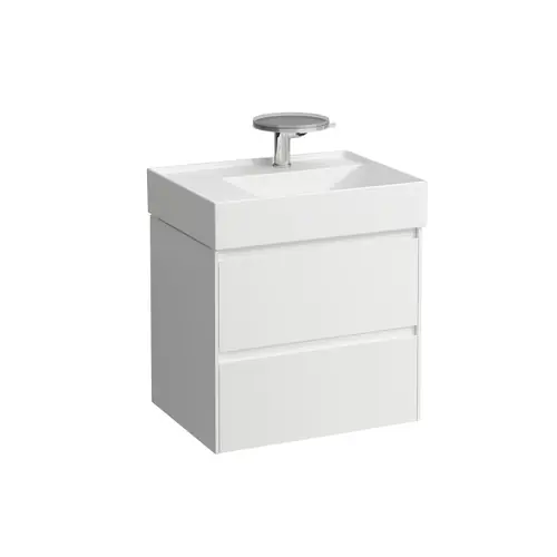 LAUFEN LANI pour Kartell Meuble sous-lavabo, 2 tiroirs, 585x450x515mm, pour H810335