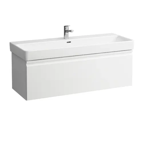 LAUFEN Pro S Meuble sous-lavabo 1 tiroir et tiroir intérieur, pour lavabo H814965, 1160x450x395mm