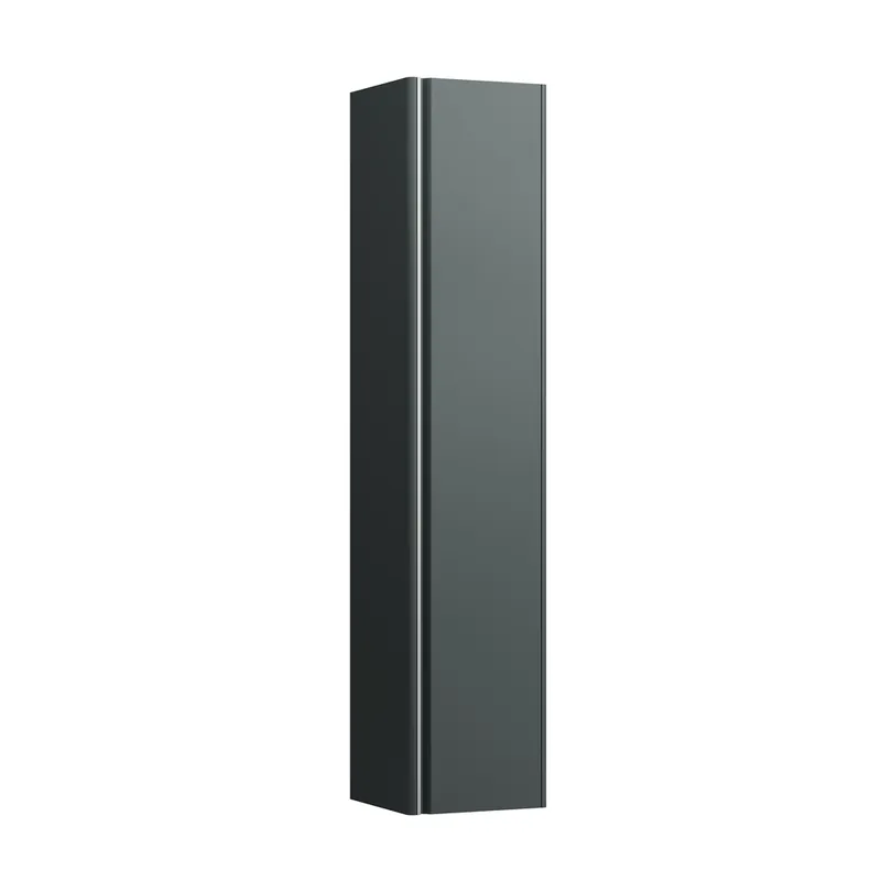 LAUFEN Base pour Ino Hochschrank, 1 porte, charnières à droite, poignée en aluminium anodisé