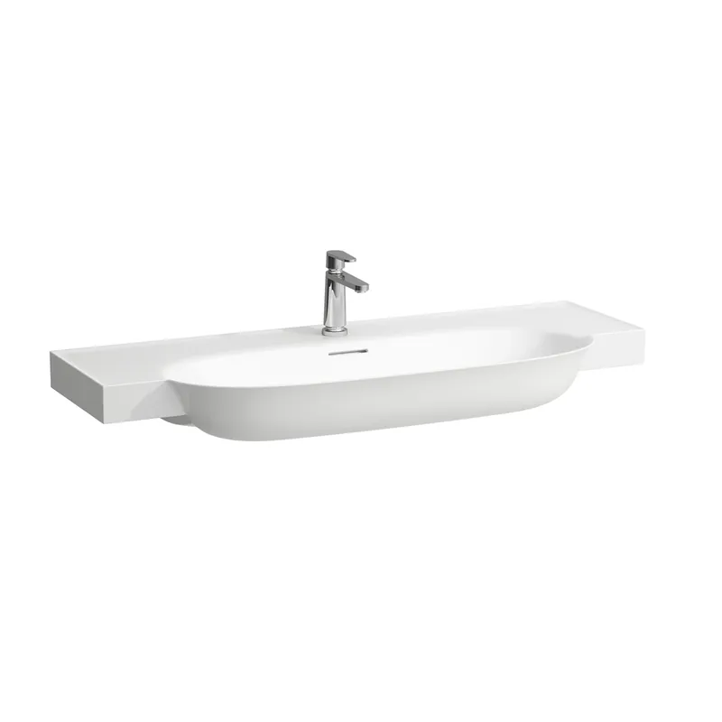LAUFEN The New Classic lavabo, encastré, avec trop-plein, 1 trou pour robinet, 1200x480mm