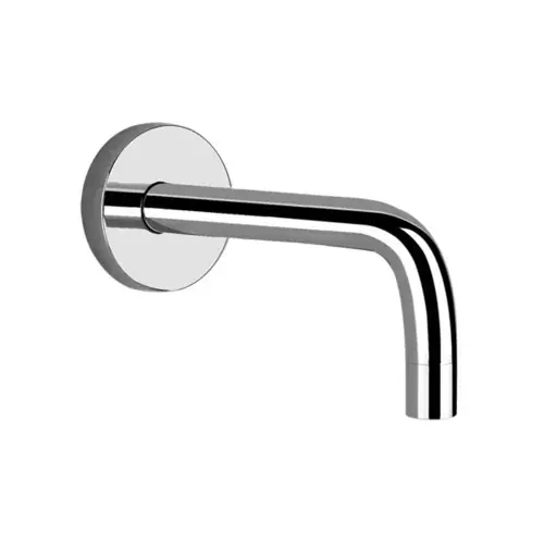 Gessi Emporio Via Tortona bec de lavabo mural avec 1/2 raccord pour mitigeur séparé, saillie 166 mm, 031