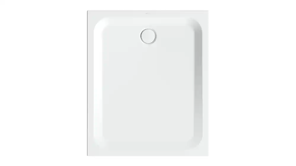 BetteUltra receveur de douche rectangulaire avec support de baignoire minimum, 1200x1000x35mm