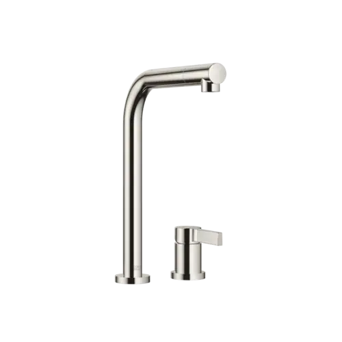 Dornbracht ELIO Mélangeur à deux trous avec rosaces individuelles Becs avec embout pivotant à 20°, saillie 235mm