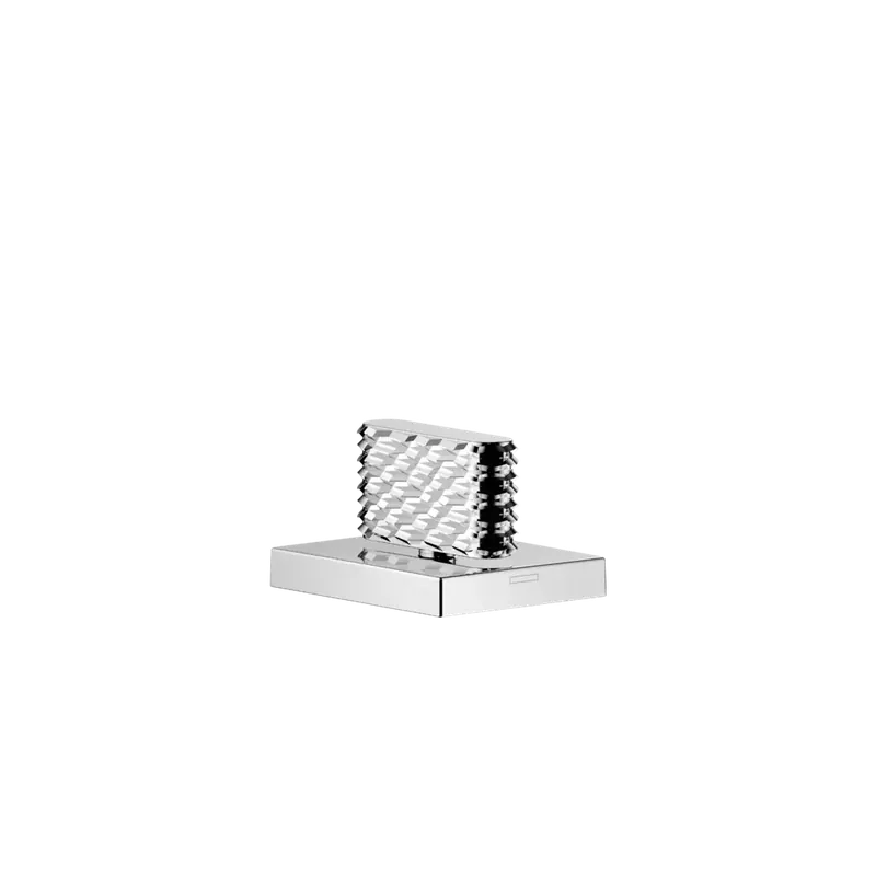 Dornbracht CL.1 Soupape latérale fermant à droite, froide 1/2, avec structure CASCADE