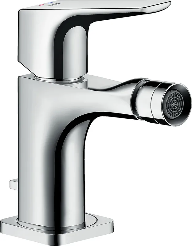 hansgrohe AXOR Citterio E Mitigeur monocommande de bidet avec béqu‘ille et garniture de vidage