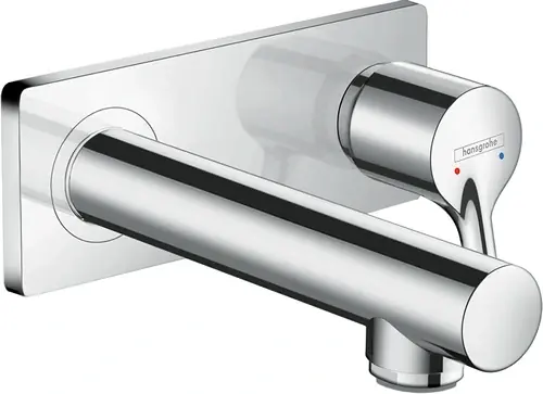 hansgrohe Talis Select S mitigeur monocommande de lavabo encastré, montage mural, saillie 165 mm