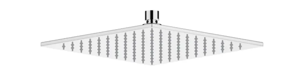 Douche de tête KEUCO, carrée, finition chrome, 250x250 mm
