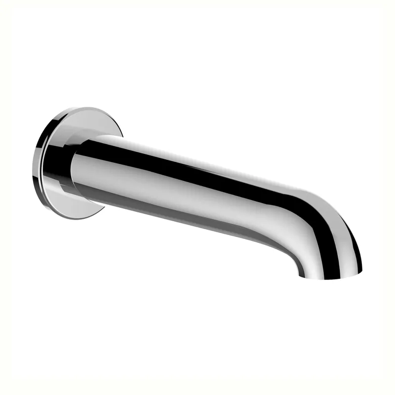 LAUFEN Bec de baignoire PURE, bec fixe, saillie 175 mm, chromé