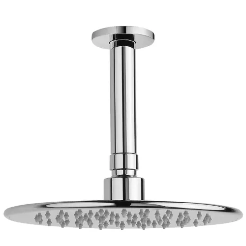 LAUFEN Ensemble de douche de pluie, D=206mm, avec bras de douche, montage au plafond