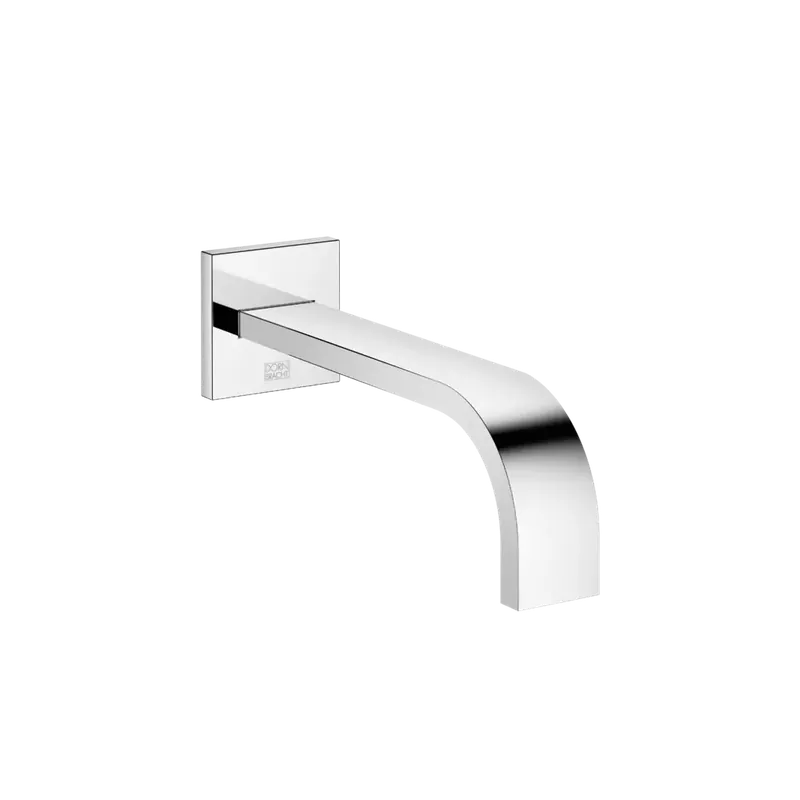Dornbracht MEM Bec déverseur mural pour lavabos, sans garniture d‘écoulement, saillie 200mm